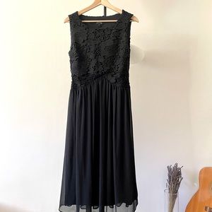 Long black dress